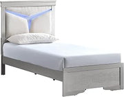 Glory Furniture Lorana G6500G-TB5 Twin Bed Silver Champagne