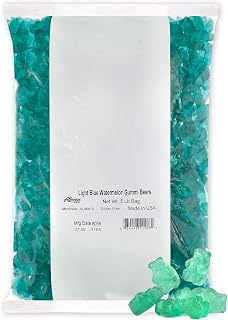 Albanese World's Best Watermelon Gummi Bears | 5lbs of Fruit Bulk Candy | Soft and Chewy Gummies, Gluten Free, Fat Free | Natural Flavor & Color | Perfect for Birthday Parties and the Classroom