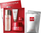 SK-II Anti Aging Skincare Gift Set - Includes Full Size Skincare Products - Facial Cleanser, Facial Essence, SKINPOWER Face & Eye Cream & 2 Treatment Masks (6 Count)