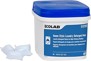 Ecolab Home-Style Laundry Detergent Packs, 60-0.7 Oz, Case Of 2