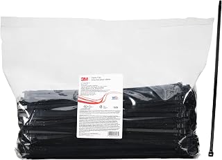 3M Cable Tie CT15BK120-D, Black, 120 lb Tensile Strength, 500/Bag