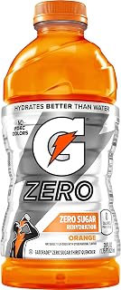 Gatorade G Zero Orange Thirst Quencher, 28 Fl Oz Bottle