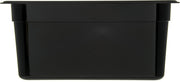 High Heat Food Pan by Carlisle FoodService Products – 1/3 size, 7.01949 ounces, Plastic, Black, Model 3086203