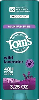 Tom’s of Maine Wild Lavender Aluminum Free Natural Deodorant, 3.25 oz
