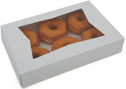 SOUTHERN CHAMPION TRAY White / 12" x 8" x 2.25" / White Window Bakery Take Out Containers