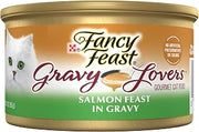 Fancy Feast Purina Gravy Lovers Salmon Feast Wet Cat Food (24) 3oz Cans