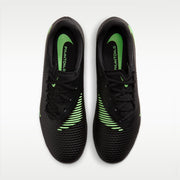 Phantom 6 Low Academy Artificial-Grass Soccer Cleats (Black/Black/Illusion Green) Size by Nike – Black/Black/Illusion Green, Model HQ2322
