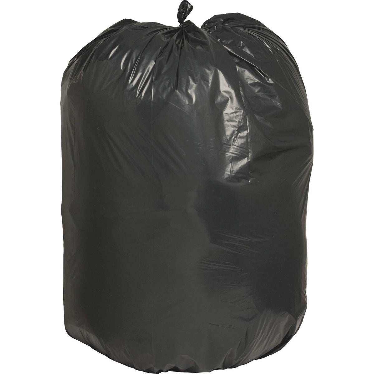 Black Low-Density Recycled Can Liners by Nature Saver – X-Large, 60.0 gallons, Plastic, Black, Pack of 100