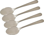 Winco 7 1/2" Silver Stainless Steel Dinner Spoon (Set of 12) (Pack of 4)