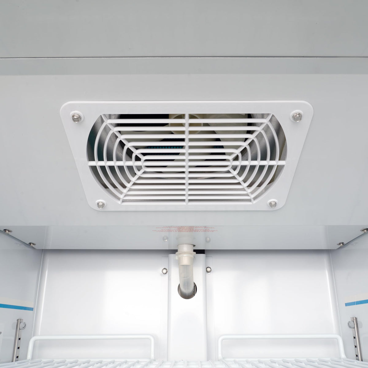 25" One Section Display Freezer w/Swing Doors - Bottom Mount Compressor by MOTAK – 26.60x28.90x81.70, In Description, Check Images, Model MGD-1DF-16-HC