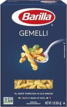 Barilla Gemelli Pasta, Non-GMO Kosher Pasta, 16oz. (16PK)