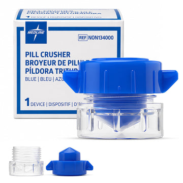 Pill Crushers by Medline – Latex Free, Blue, Model NON134000