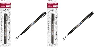 Tombow Fudenosuke Brush Pen, Soft Tip, Black (Pack of 2)