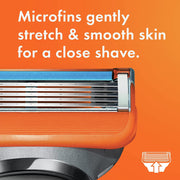 Gillette 1 Count (Pack of 2) / 1 Razor + 1 Cartridge / Silver Cartridges