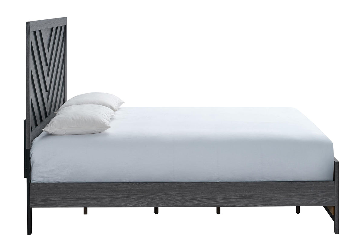 Rustica Full Bed Gray by Glory Furniture – Full, Wood, Grey, Model G005203A-FB