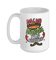 Nacho Average Trap Shooter Cinco De Mayo Mexican Fiesta Ceramic Mug by Nacho Trap Shooter Mexican Fiesta – 15 Ounces, 15 fluid_ounces, Ceramic, White, Model 2EDYZ3EP13NUS15ozWhite