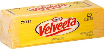 Kraft Velveeta Regular Sliced Cheese, 5 Pound -- 4 per case.