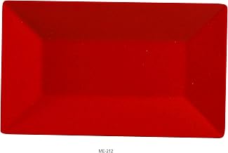 Yanco Mexico Collection RED Speckled Melamine Rectangular Plate 12 X 7 1/2" BOX of 24