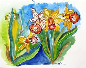 Daffodils Floor Mat 18x26