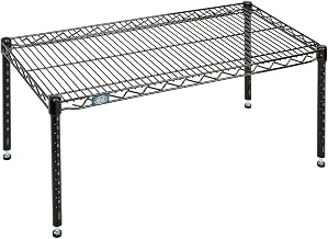 Black Epoxy Wire Dunnage Rack by Nexel – Wire, Black, Model P1836B
