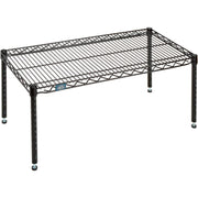 Black Epoxy Wire Dunnage Rack by Nexel – Wire, Black, Model P1836B