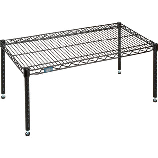 Black Epoxy Wire Dunnage Rack by Nexel – Wire, Black, Model P1836B