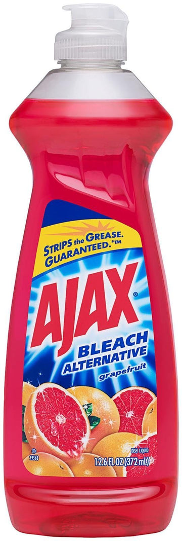 Bleach Alternative Dish Liquid-Grapefruit - 12.6 oz by Ajax – 12.6 Fl Oz (Pack of 1), Multicolor, Model 44669