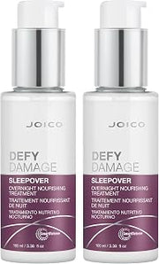 Joico Defy Damage Sleepover Overnight Nourishing Treatment | Instantly Softens & Smooths | Strengthen Bonds | Reduce Breakage & Split Ends | No Rinse Formula | With Arginine & Keratin