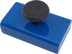 Master Magnetics Ceramic Rectangular Base Magnets HMKS-A with Knob 20 Lbs. Blue Powder Coat, Lot of 13
