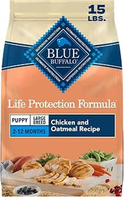 Blue Buffalo Life Protection Formula Chicken Large Puppy Dog Food, 15 lb