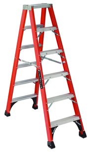 Louisville Ladder 6 feet / Orange / Fiberglass Step Ladders