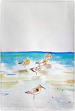 GT1090 Five Sanderlings Guest Towel