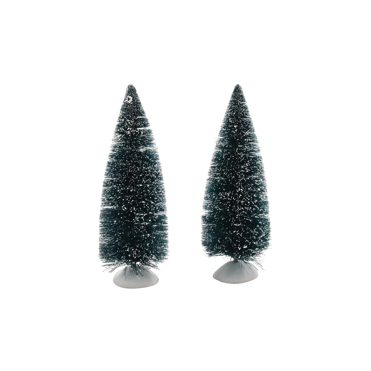Department 56 Village Topiaries, Frosted Green Set of 10