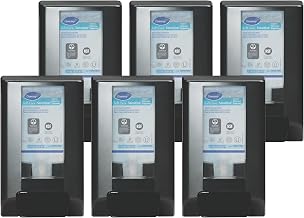 Diversey IntelliCare Manual Hand Hygiene Dispenser, Black, 6 Pack