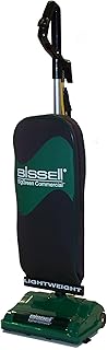 Bissell BigGreen Commercial BGU8000-2PK Lightweight Upright Vacuum, 13", Green (Pack of 2)