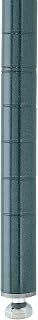 Metro 86PK3 Metro Site Select Metroseal 3 Steel Stationary Post, 1" Diameter x 86-5/8" Height (Pack of 4)