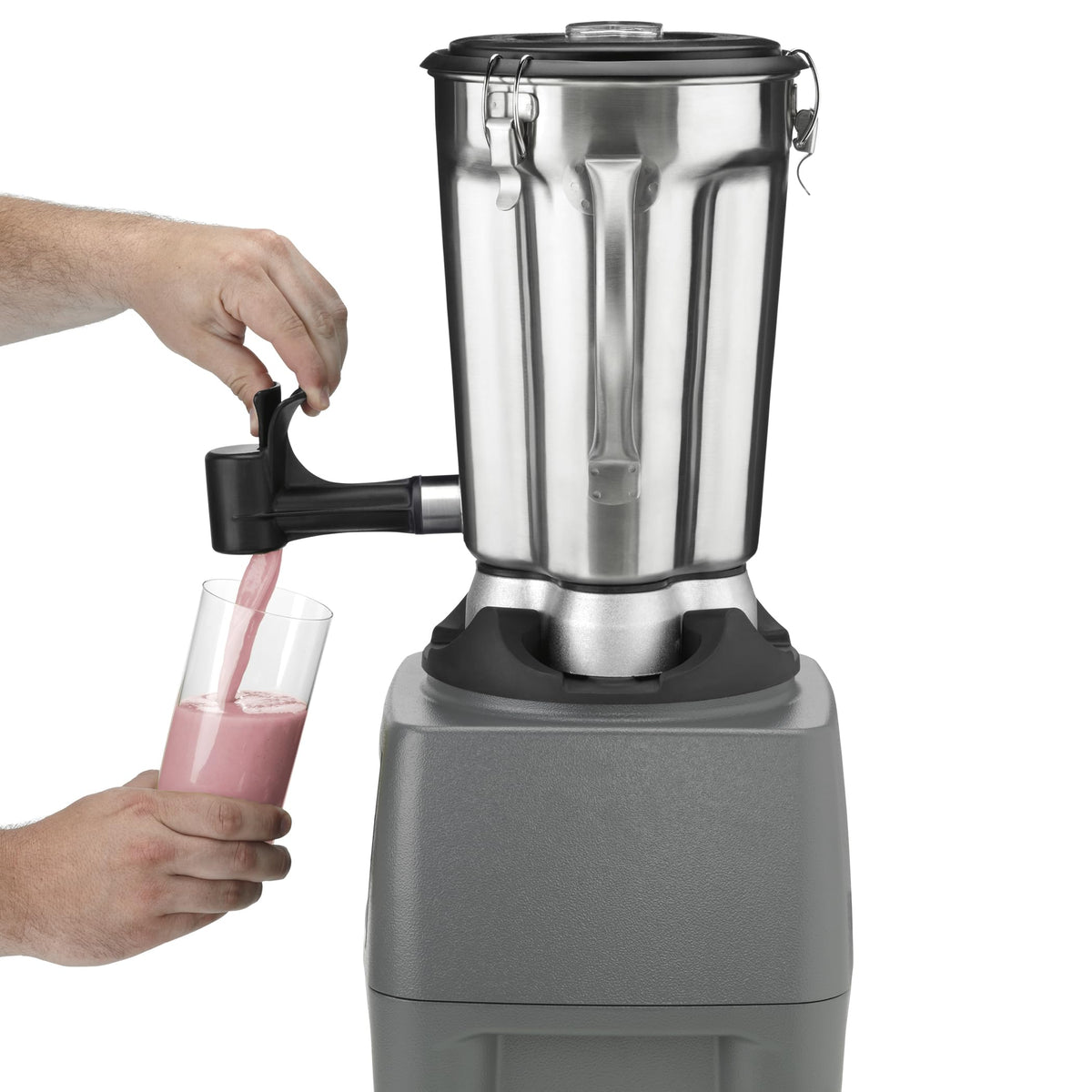 Waring Stainless Steel Jar CB15SF / 1 Gallon / Black Countertop Blenders