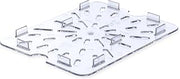 Carlisle FoodService Products StorPlus Drain Shelf, Drip Tray for Half Size Food Pans, 12.75" x 10.38", 1 Count, Clear