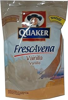 Quaker FrescAvena Vanilla Flavor Oat Beverage Mix, 11.1oz 3 Pack