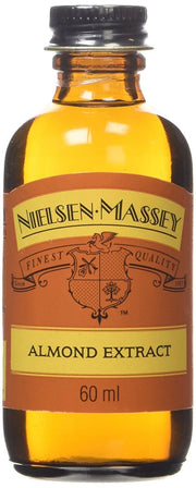 NIELSEN MASSEY Pure Almond Extract by Nielsen-Massey – 2 Ounce, Pack of 8, Model NEIL004