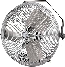 TPI Work Station Fan - 18in. 5750 CFM, 120 Volt, Model Number U-18-TE