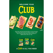 Lunch Snacks, Snack Crackers, Original (12 Boxes) by Club Crackers – 13.7 Ounce (Pack of 12), GREEN, Pack of 12, Model 00030100100560