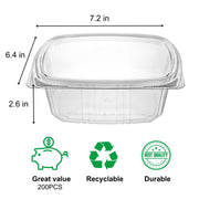 KODA CUP 32oz / Clear / 32.0 fluid_ounces Clamshell Take Out Containers