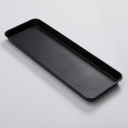 American Metalcraft MT10 Black Rectangular Market Tray, Melamine, 270-Ounces