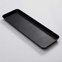 American Metalcraft MT10 Black Rectangular Market Tray, Melamine, 270-Ounces