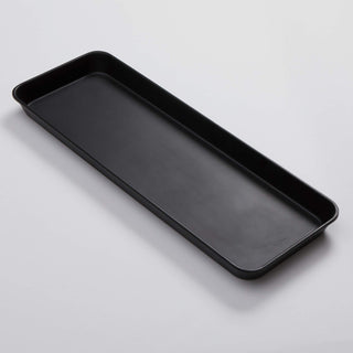 Black Rectangular Market Tray by American Metalcraft – 29.8" x 10.5" x 2", Melamine, Black, Model MT10