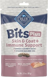 Blue Buffalo Bits Plus Salmon Dog Treats, 3.5 oz