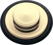 InSinkErator Garbage Disposal Kitchen Sink Stopper, Fits Standard Kitchen Drain Size of 3 1/2-Inch Diameter, STP-FG, French Gold