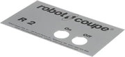 Robot Coupe 400538 Front Plate Data