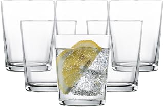 Schott Zwiesel Basic Bar Selection Allround Tumbler 7 Ounce (Set of 6), Small Drinking Glasses for Every Day, Dishwasher-Safe Tritan Crystal Glasses, Made in Germany